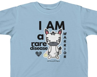 Toddler | I Am a Rare Disease Warrior (Magnus Tribute) - Kid's Fine Jersey Tee | 2T-6T