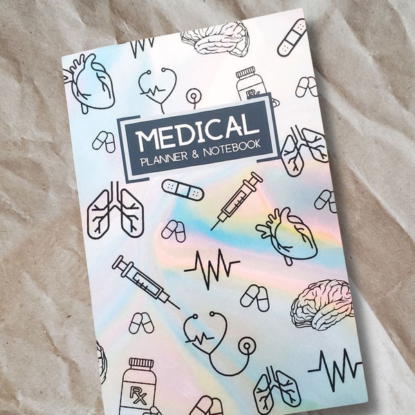 Agenda médical et cahier (agenda médical, livre de poche, agenda, cahier, cahier d'activités et lectures motivantes)