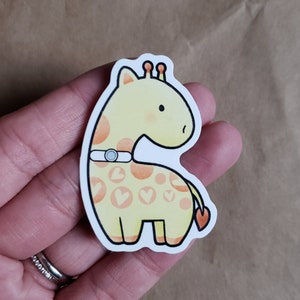 Jirafa suave con traqueotomía (paquete de inclusión, tubo de traqueostomía, dispositivos de asistencia, necesidades especiales, accesorios de vida médica, adhesivos impermeables)