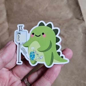 Tubie Dino pour stomie TPN (voie centrale, appareil fonctionnel, cathéter veineux central, vie médicale, gtube, stomie, autocollant étanche)