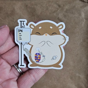 Hamster tubaire TPN pour stomie (voie centrale, appareils fonctionnels, cathéter veineux central, vie médicale, gtube, stomie, autocollant étanche)