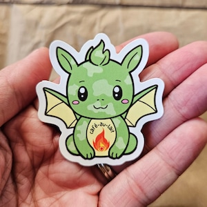 Cafe au lait Dragon (Neurofibromatosi 1, disturbo, CALM, inclusione, regalo, esigenze mediche, adesivi impermeabili per la consapevolezza)