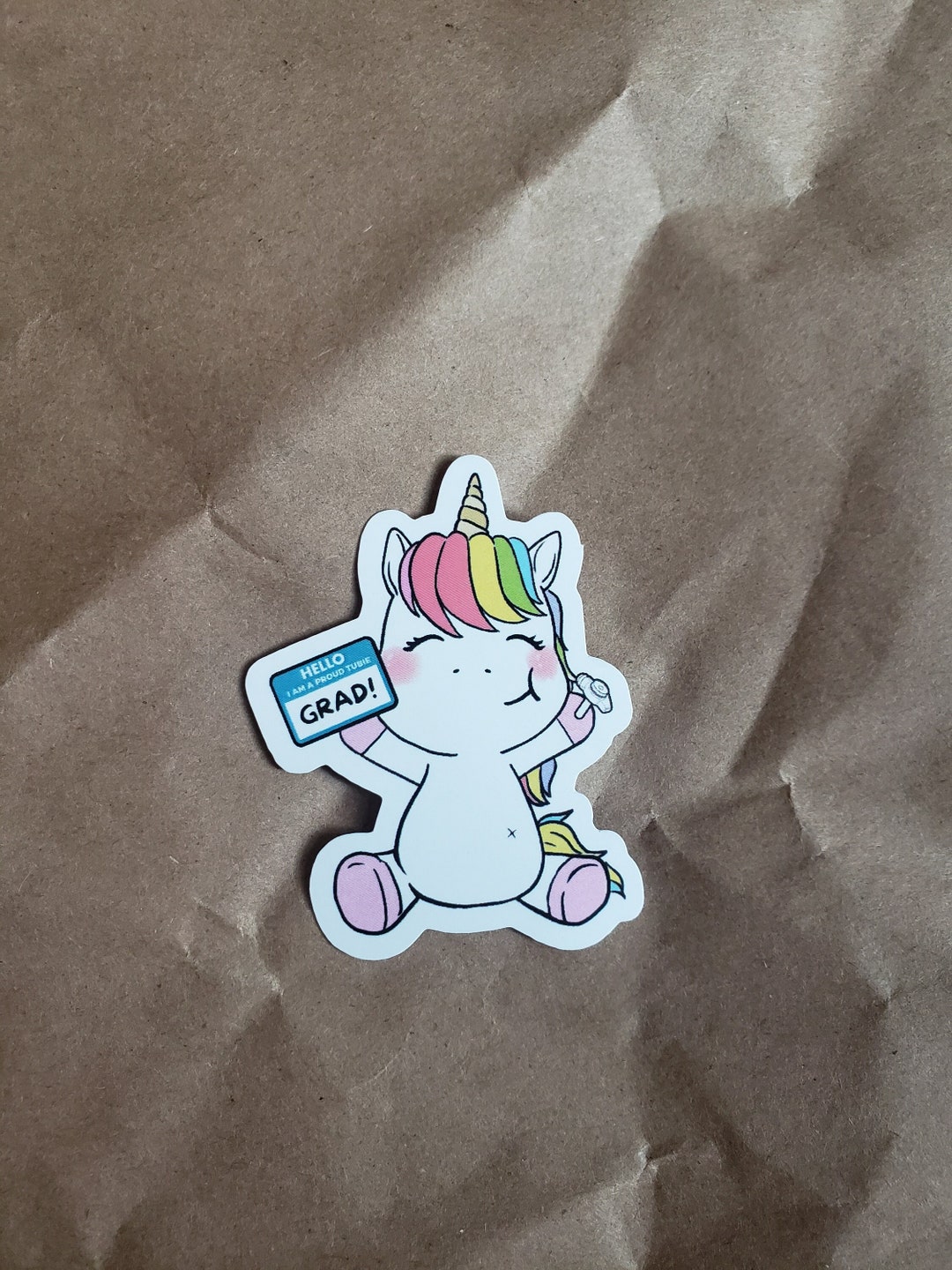 Tubie Grad Unicorn (graduate Graduation Tube Free Celebration Gift Tubie Grad Unicorn (graduate Graduation Tube Free Celebration Gift
