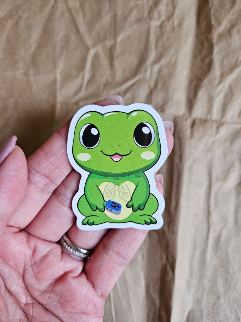 Pulseometer Sticker Pulse Oximeter Frog (inclusion Pack, Oxygen, O2, Canula, Assistive ...