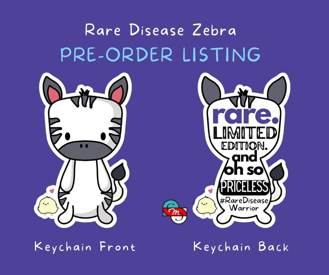 PREORDER Rare Disease Zebra medical Awareness Medical Etsy