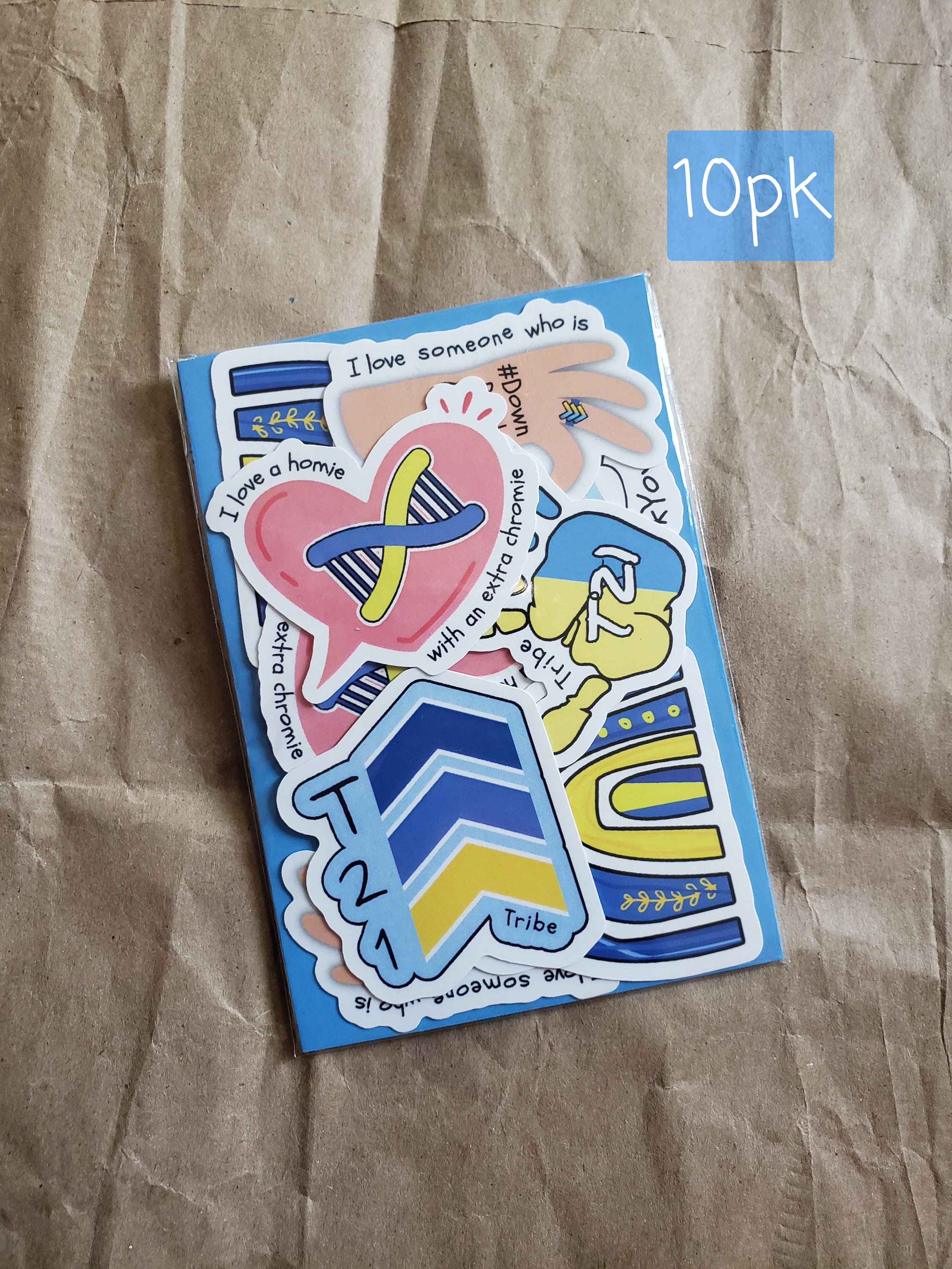 Down Syndrome Awareness Mix Sticker Pack waterproof Stickers - Etsy