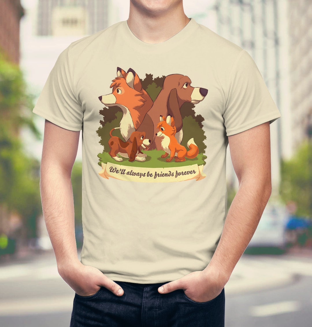 We'll Always Be Friends Forever T-shirt // the Fox and the Hound