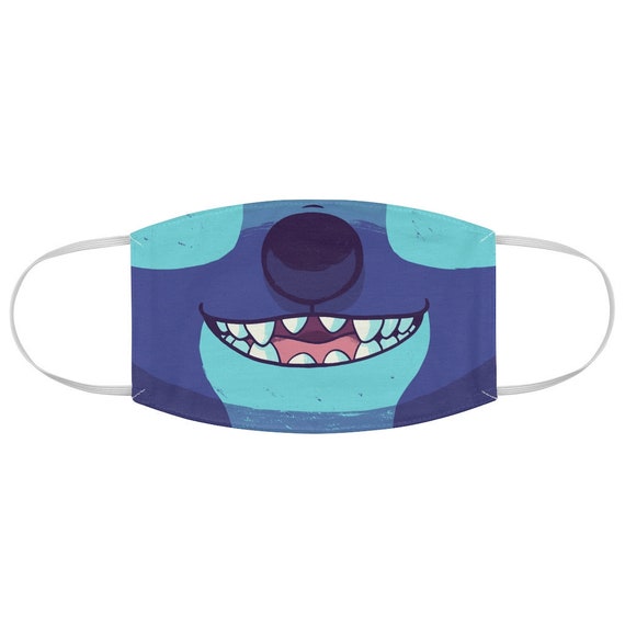 Cute Stitch Fabric Face Mask // Experiment 626 Alien Mask // Etsy