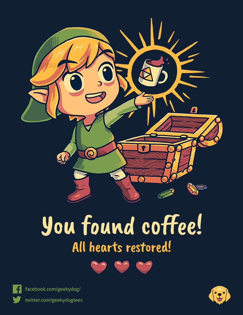 You Found Coffee All Hearts Restored T-shirt // Cute & Funny