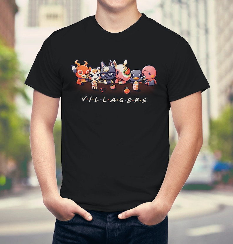 Villagers Animal Crossing T-Shirt // Marshal, Raymond, Beau, Marina, Roald, Merengue Tee // ACNH Shirt // New Horizons // Kawaii Cute Games image 1