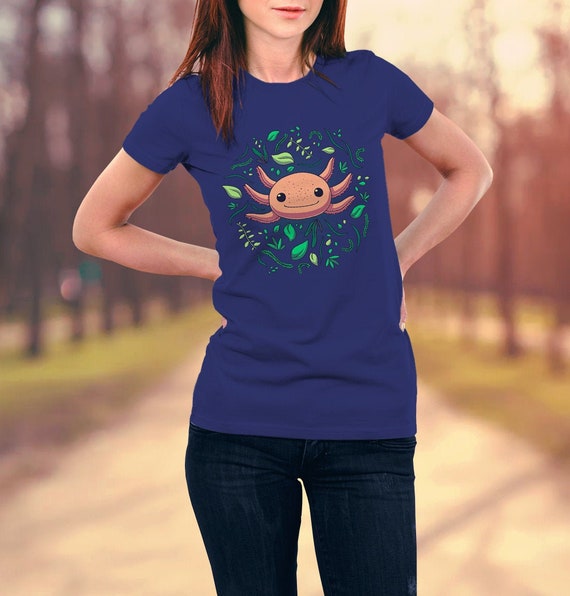 Cute Baby Axolotl T Shirt Amphibian Animal Shirt Etsy Cute Baby Axolotl T Shirt Amphibian Animal Shirt Etsy