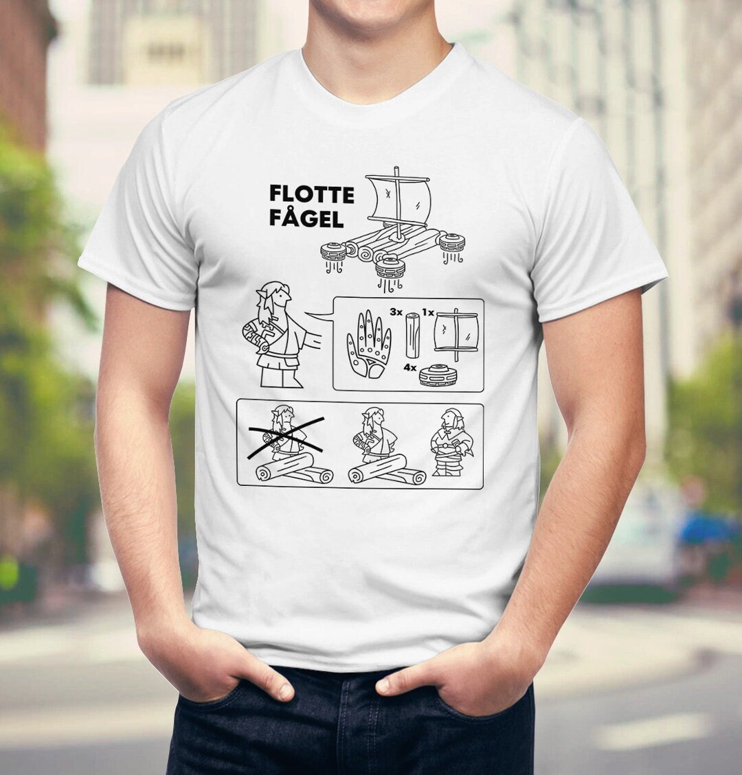 Zonnan Manual T-shirt // Link, Zelda, Totk, Botw, Triforce, Gaming