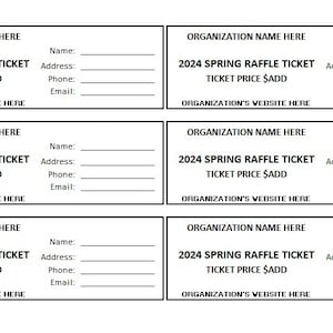 Billet modifiable pour la tombola printanière, Tombola printanière, Participez pour gagner un billet imprimable, Modèle imprimable de billet pour la tombola printanière, Modèle Participez pour gagner