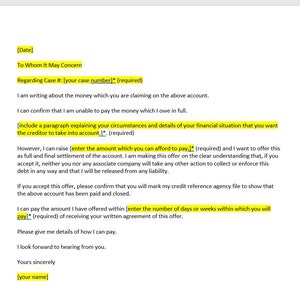 Schuldenausgleichsbrief Vorlage, Schuldenausgleichsbrief, Schuldausgleichsvorlage, Schuldausgleichsbrief Vorlage, Word Template