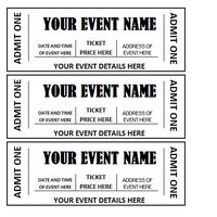 Tickets - Etsy