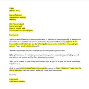 Solicitação de informações sobre negação de sinistro, modelo de negação de sinistro, solicitação de informações sobre negação de sinistro, modelo Word, carta simples