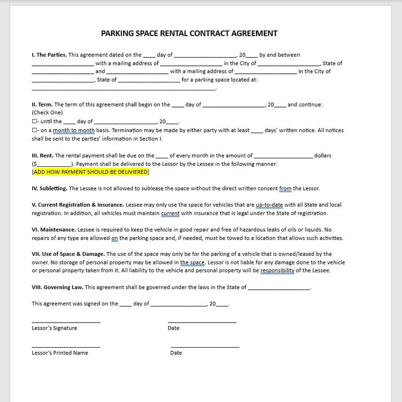 Refund Agreement Template - Etsy