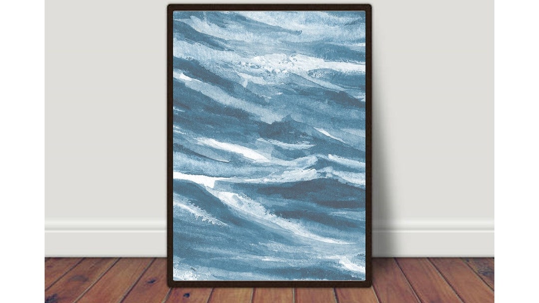Ocean Water Print, Ocean Water Photo, Summer Ring Decor Digital Print