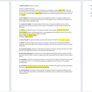 Plantilla de contrato de almacenamiento de muebles en sótano, Carta de contrato de almacenamiento de muebles en sótano, Plantilla de contrato de almacenamiento de muebles en sótano