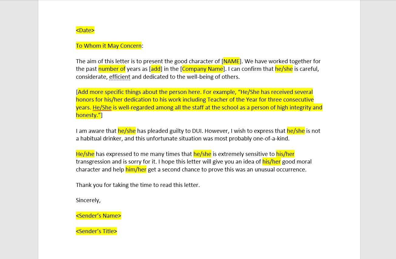 Dui Character Letter Sample Character Letter For Cour Vrogue co dui-character-letter-sample-character-letter-for-cour-vrogue-co