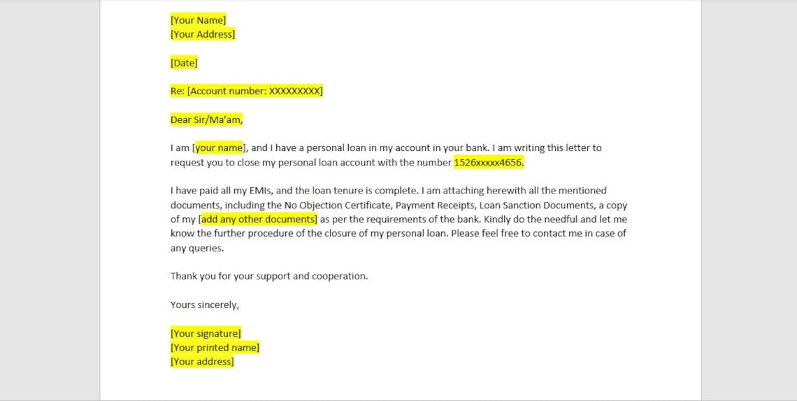 Buy Personal Loan Closure Letter Template Personal Loan Closure Online buy-personal-loan-closure-letter-template-personal-loan-closure-online