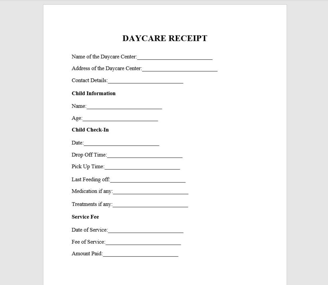 Daycare Receipt Daycare Receipt Template Receipt Template Word daycare-receipt-daycare-receipt-template-receipt-template-word