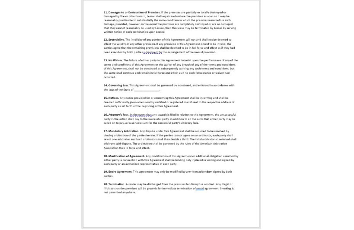 Barber Booth Rental Agreement, Barber Booth Rental Agreement Template