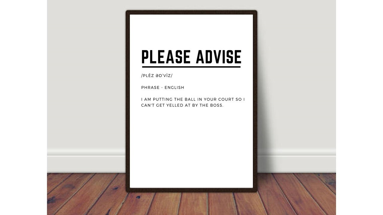 Funny office print home office decor office wall art work | Etsy