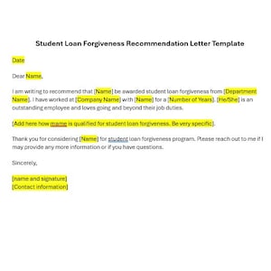 Empfehlungsschreiben für Studentendarlehen, Vergebung für Studentendarlehen, Empfehlungsschreiben für Vergebung für Studentendarlehen, bearbeitbare Vorlage, Briefvorlage