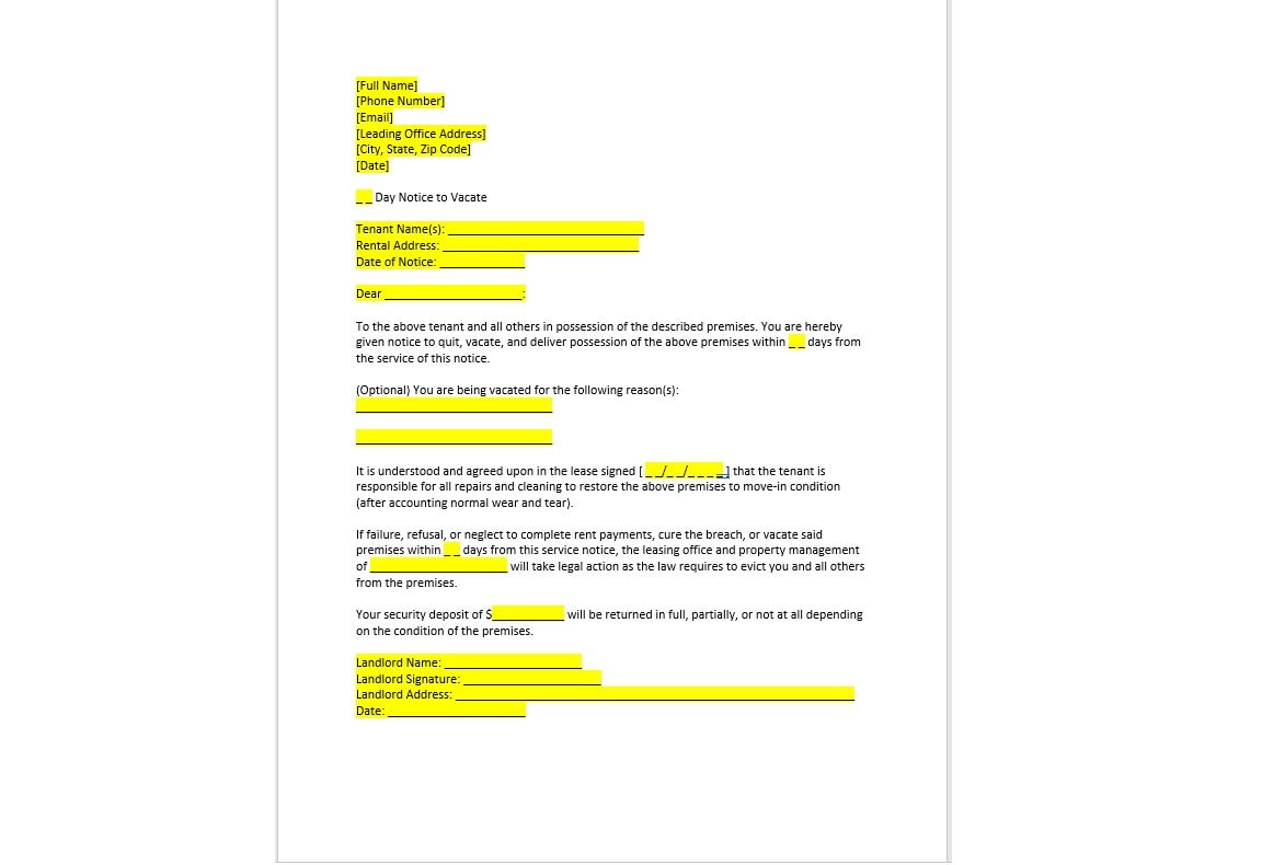 Set of 8 Landlord Template Bundle Landlord Lease Forms - Etsy