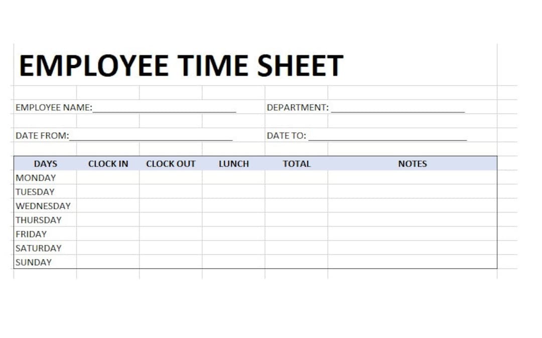 Employee Time Card Sheet Editable Timesheet Printable Time Card Work employee-time-card-sheet-editable-timesheet-printable-time-card-work