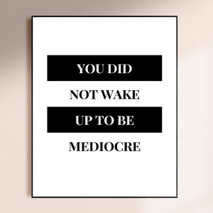 Entrepreneur Print, Hustle Poster, Motivational Wall Decor, Printable Quotes, Work Motivation, Inspirational Quotes, Hustle Wall Art