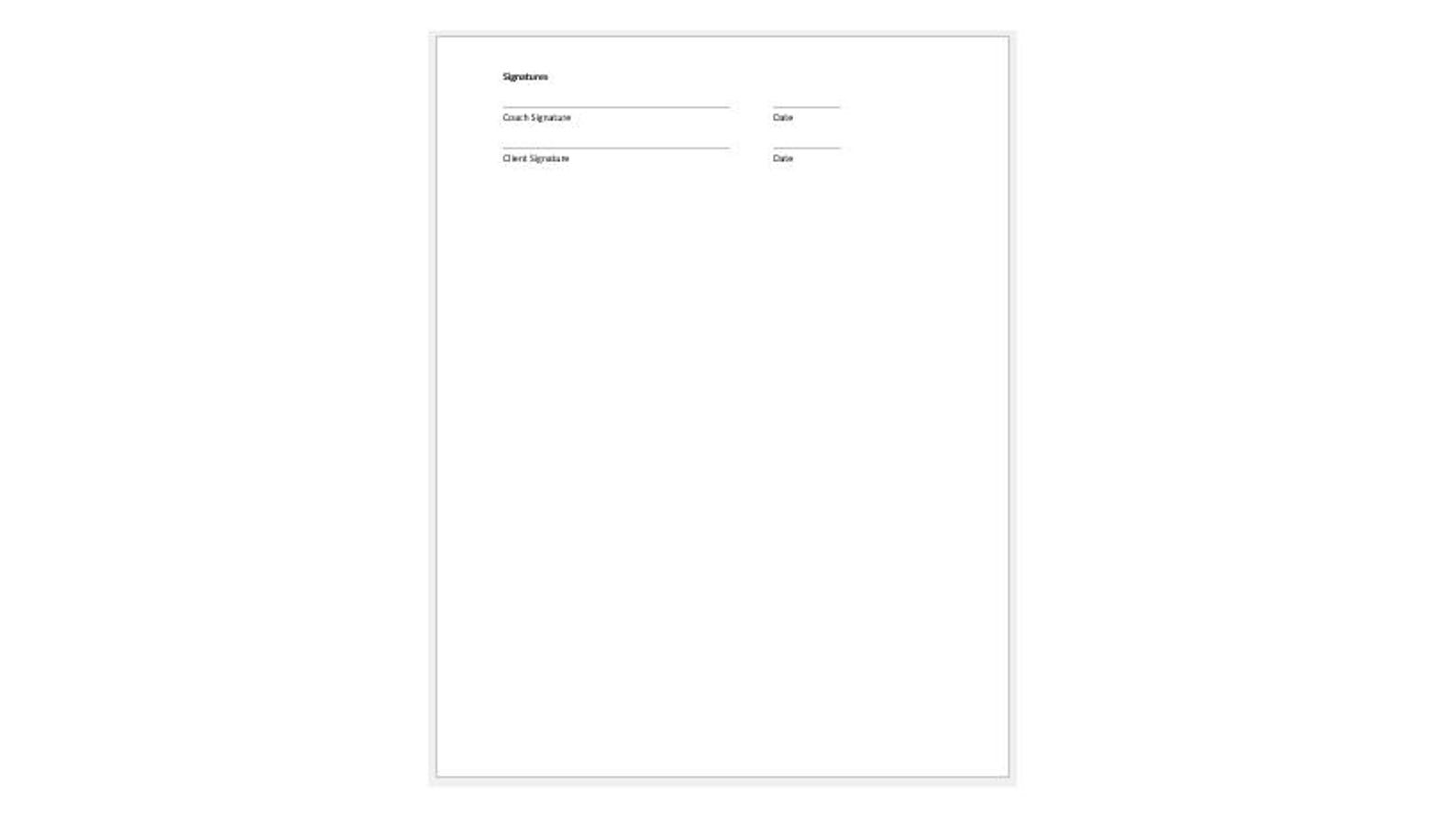 Editable Basketball Coach Agreement Template, Basketball Coach