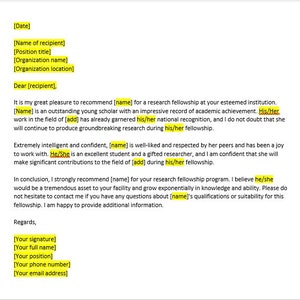 Carta de beca de investigación, Plantilla de carta de beca de investigación, Carta de beca, Carta de beca de investigación, Plantilla de carta