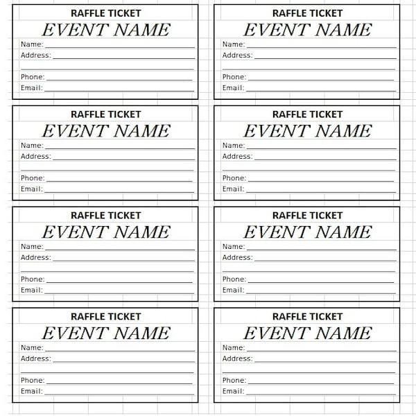 Printable Enter to Win Template - Etsy