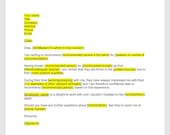Reference Letter Template, Employee Reference Letter, Reference Template, Reference Letter Template, Word Template, Simple Letter
