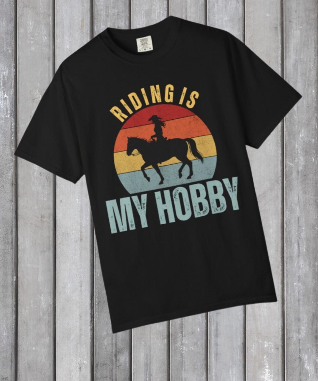Trendy Riding Lesson Shirts Riding is My Hobby Tee | Cowgirl Shirt | Equestrian Rider Tee | Funny ...