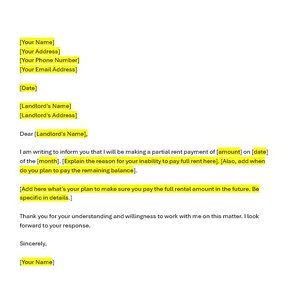 Plantilla de carta para pagar la mitad del alquiler, carta para pagar la mitad del alquiler, plantilla para pagar la mitad del alquiler, carta para pagar la mitad del alquiler en Word, plantilla para Word
