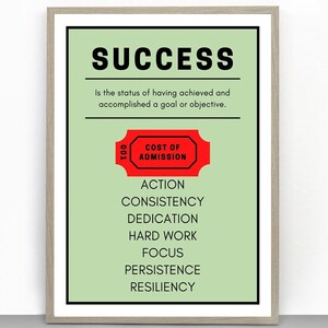 Entrepreneur Print, Hustle Poster, Motivational Wall Decor, Printable Quote, Work Motivation, Inspirational Quote, Hustle Wall Print