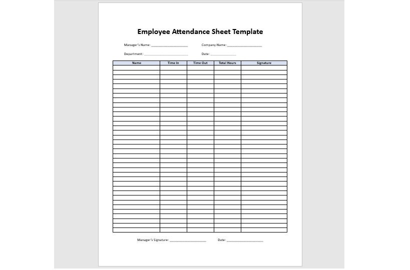 editable-employee-attendance-sheet-template-attendance-sheet-template-attendance-template-simple-template-word-template-etsy for Free Printable Attendance Sheets For Employees Editable Employee Attendance Sheet Template, Attendance Sheet Template, Attendance Template, Simple Template, Word Template - Etsy for Free Printable Attendance Sheets For Employees