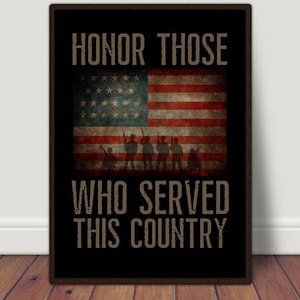 Veteran Gift, Gift For Veteran, Patriotic Gifts For Veterans, Veterans Day Gifts For Employees, Veteran&#39;s Day Thank You, Veteran Printable