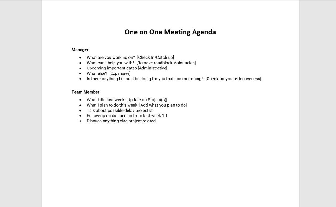 11 Meeting Agenda Template, One on One Meeting Agenda, Meeting Agenda 11 Meeting Agenda Template, One on One Meeting Agenda, Meeting Agenda