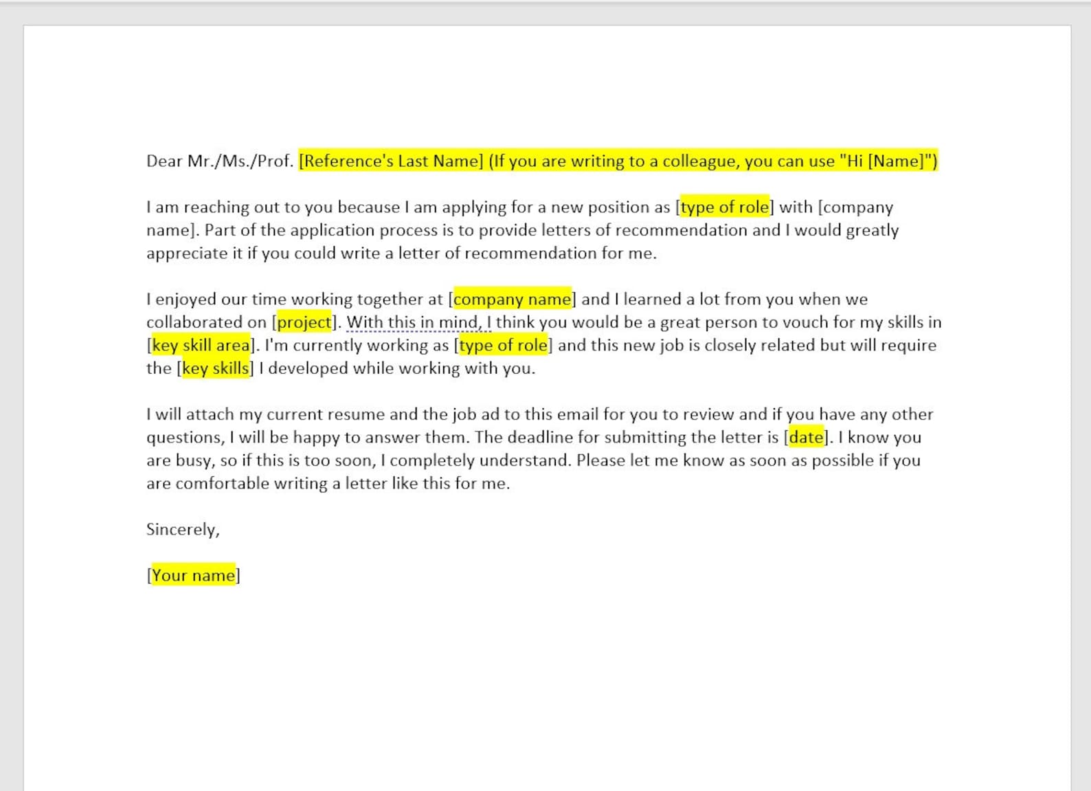 REQUEST A RECOMMENDATION visual data 4
