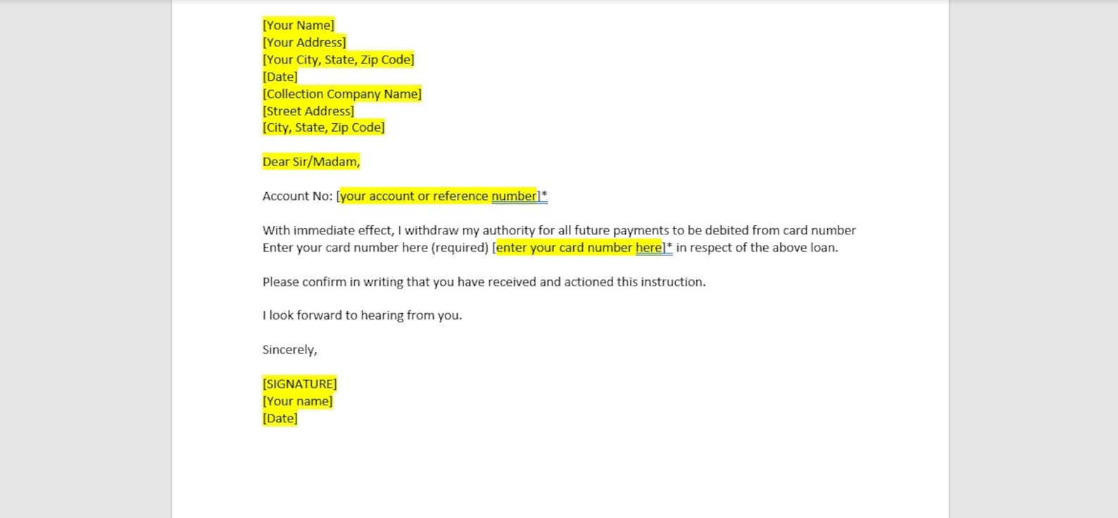 Payday Loan Settlement Letter Template Payday Loan Settlement Letter Payday Loan Settlement Letter Template Payday Loan Settlement Letter