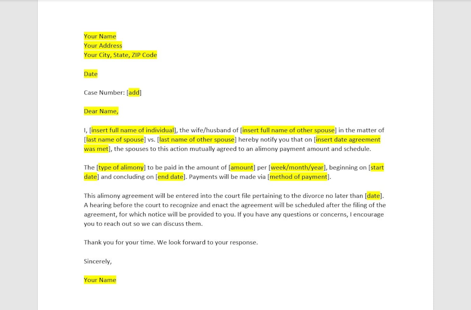 Alimony Agreement Letter Alimony Agreement Letter Template Alimony what-can-va-disability-compensation-do-for-you-va-news
