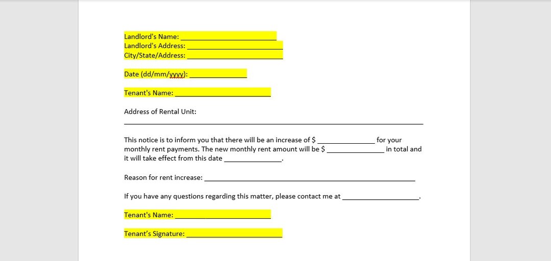 Landlord Rent Increase Letter Template Rent Increase Letter Etsy landlord-rent-increase-letter-template-rent-increase-letter-etsy
