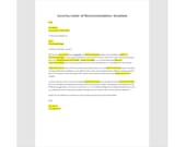 Editable Sorority Letter of Recommendation Template, Recommendation Letter Template, Sorority Recommendation Letter, Sorority Letter