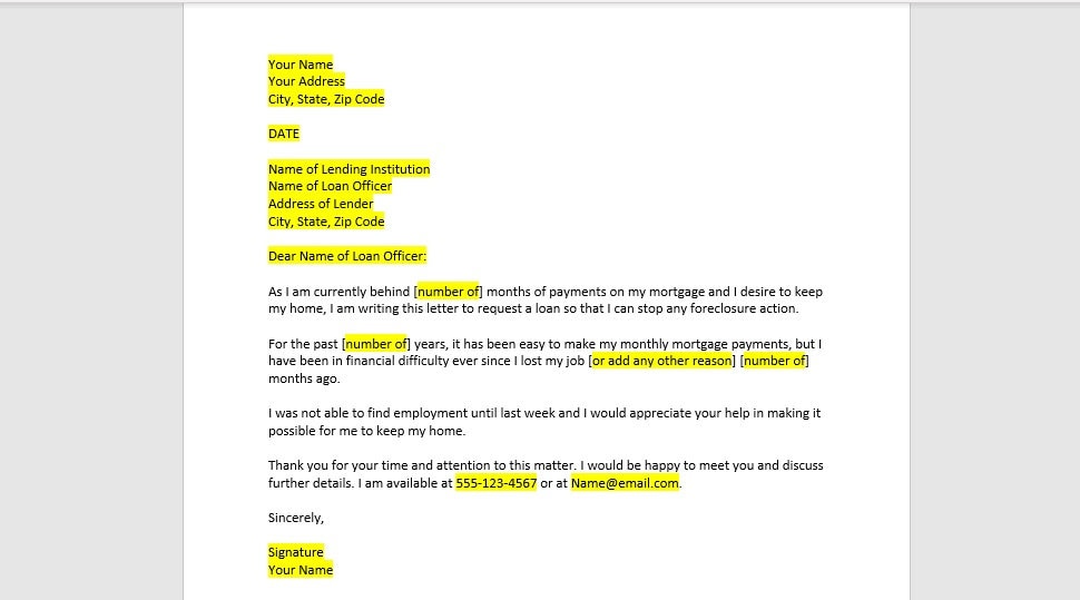 Stop Foreclosure Loan Request Letter Template Stop Foreclosure Loan stop-foreclosure-loan-request-letter-template-stop-foreclosure-loan