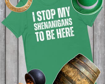 Shenanigans Shirt, Funny Shenanigans Shirt, St Patricks Day Shirt, Funny t-shirt
