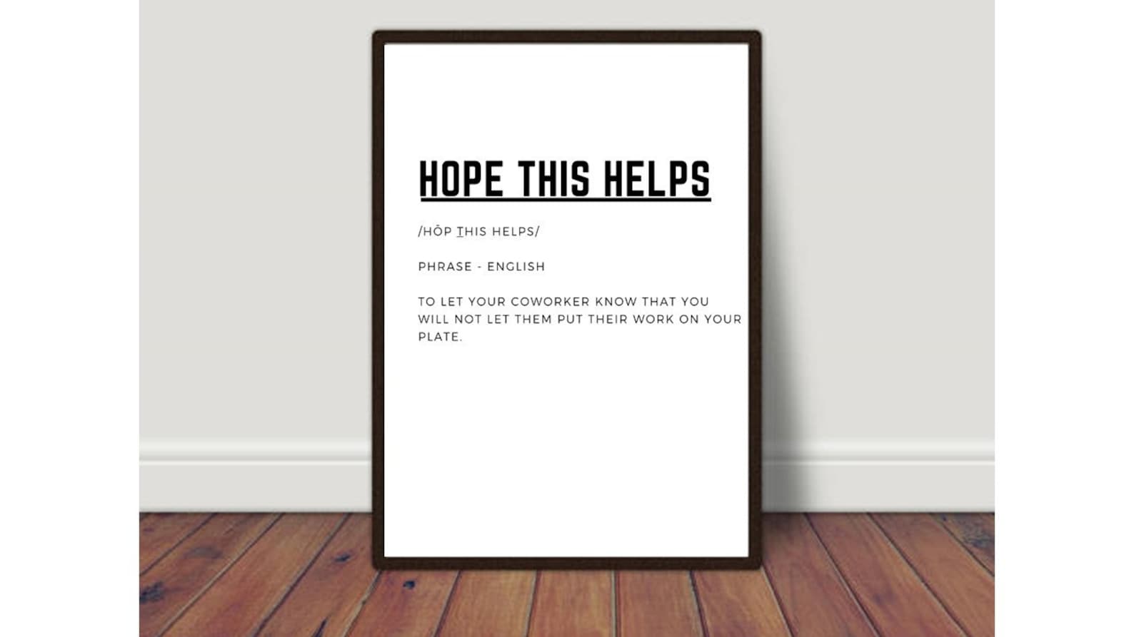 Funny Office Print Home Office Decor Office Wall Art Work Etsy